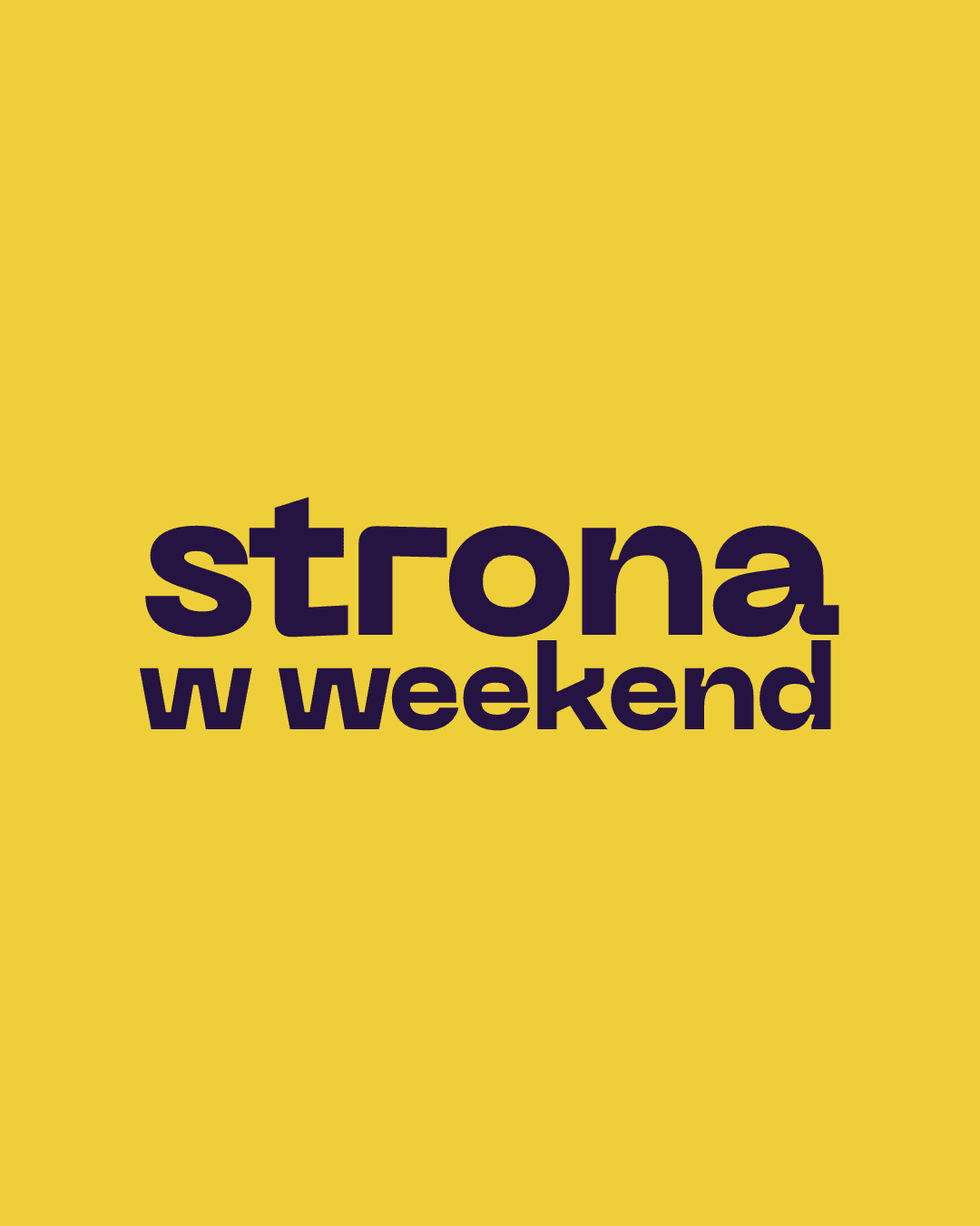 Strona w Weekend - Logo warsztatu AI dla nietechnicznych